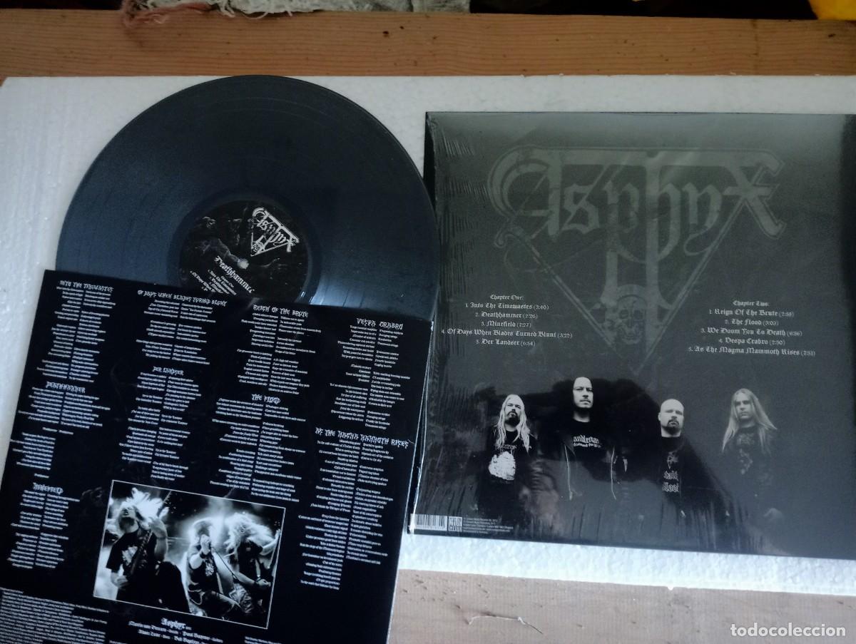 Discos de vinilo: Asphyx - Deathhammer (LP, Album, Ltd, Gre) 2012 insert - Foto 2
