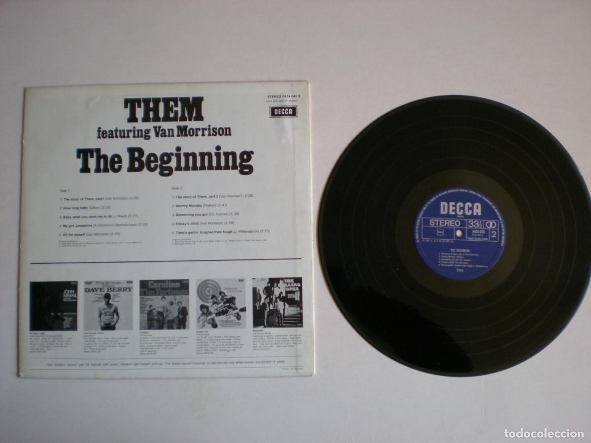 Discos de vinilo: THEM FEATURING VAN MORRISON - THE BEGINNING - DECCA 6454040 - EDITADO EN HOLANDA - Foto 2