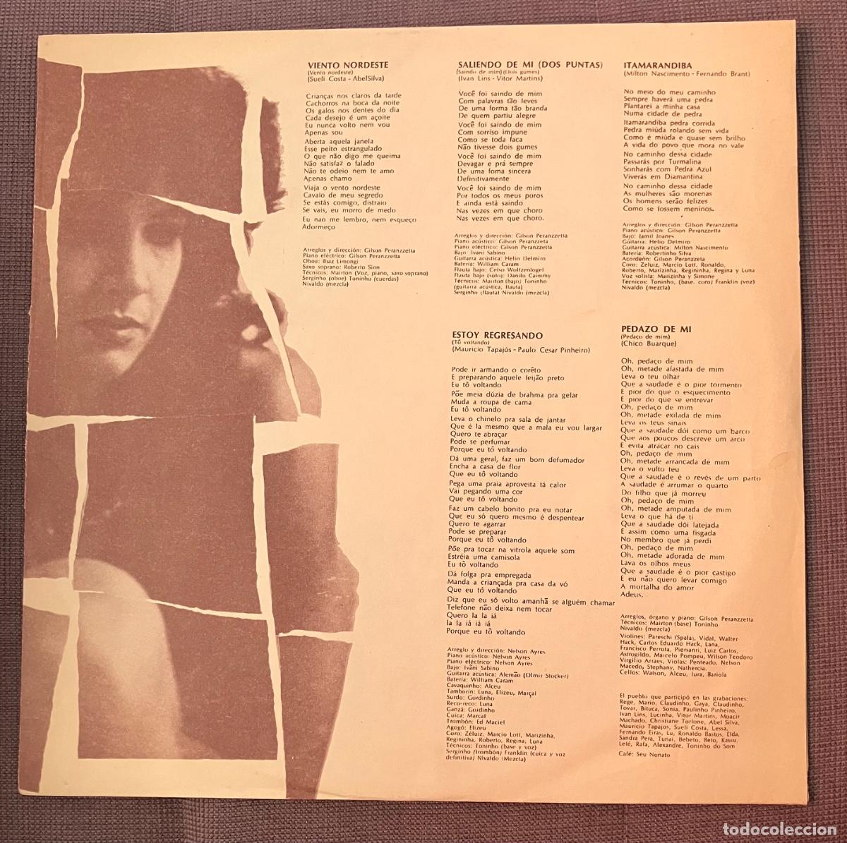 Discos de vinilo: Simone. Pedazos. Capitol - Foto 4