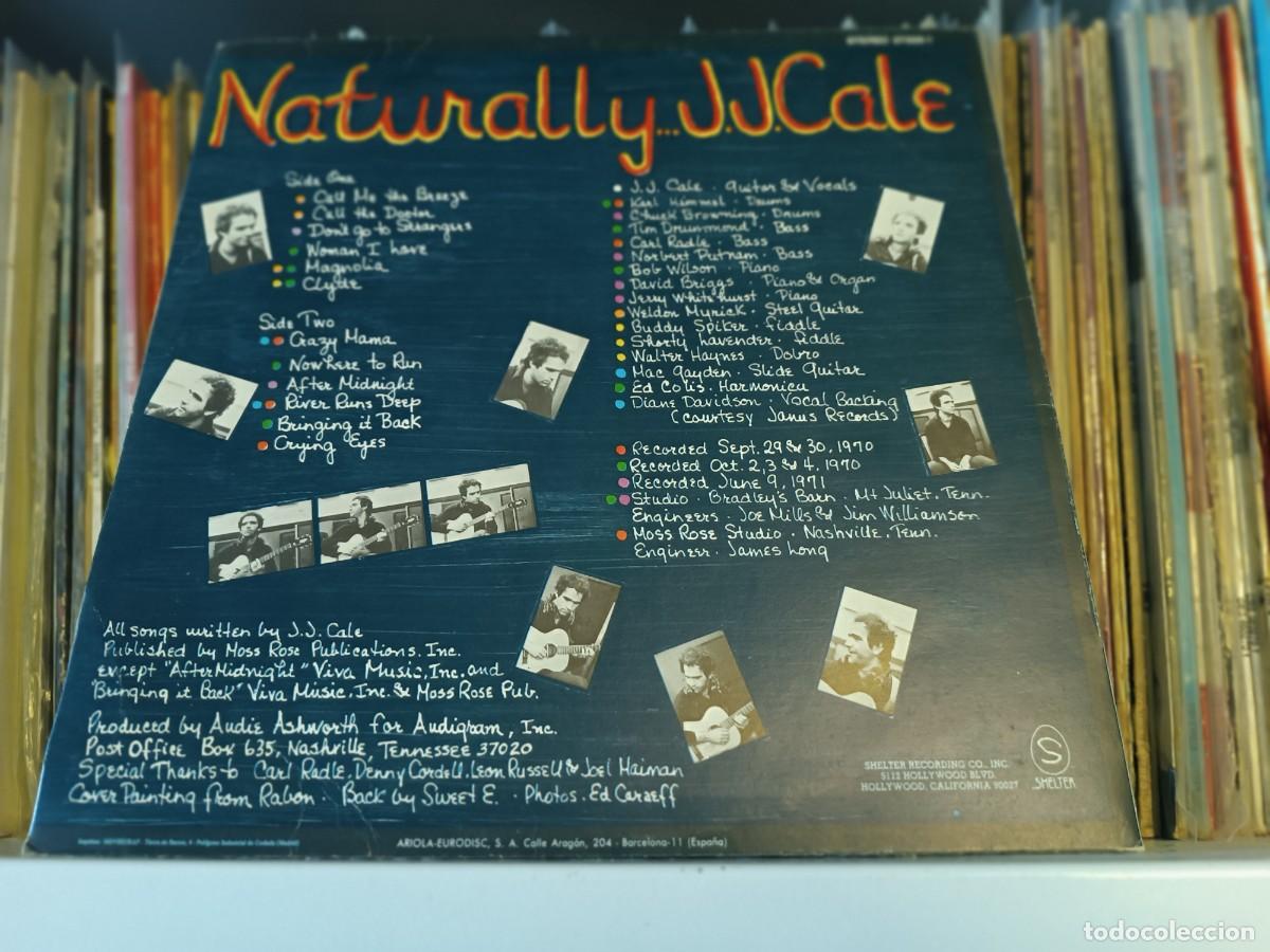 Discos de vinilo: J.J. Cale &lrm;&ndash; Naturally - lp Spain 1979 - Foto 2