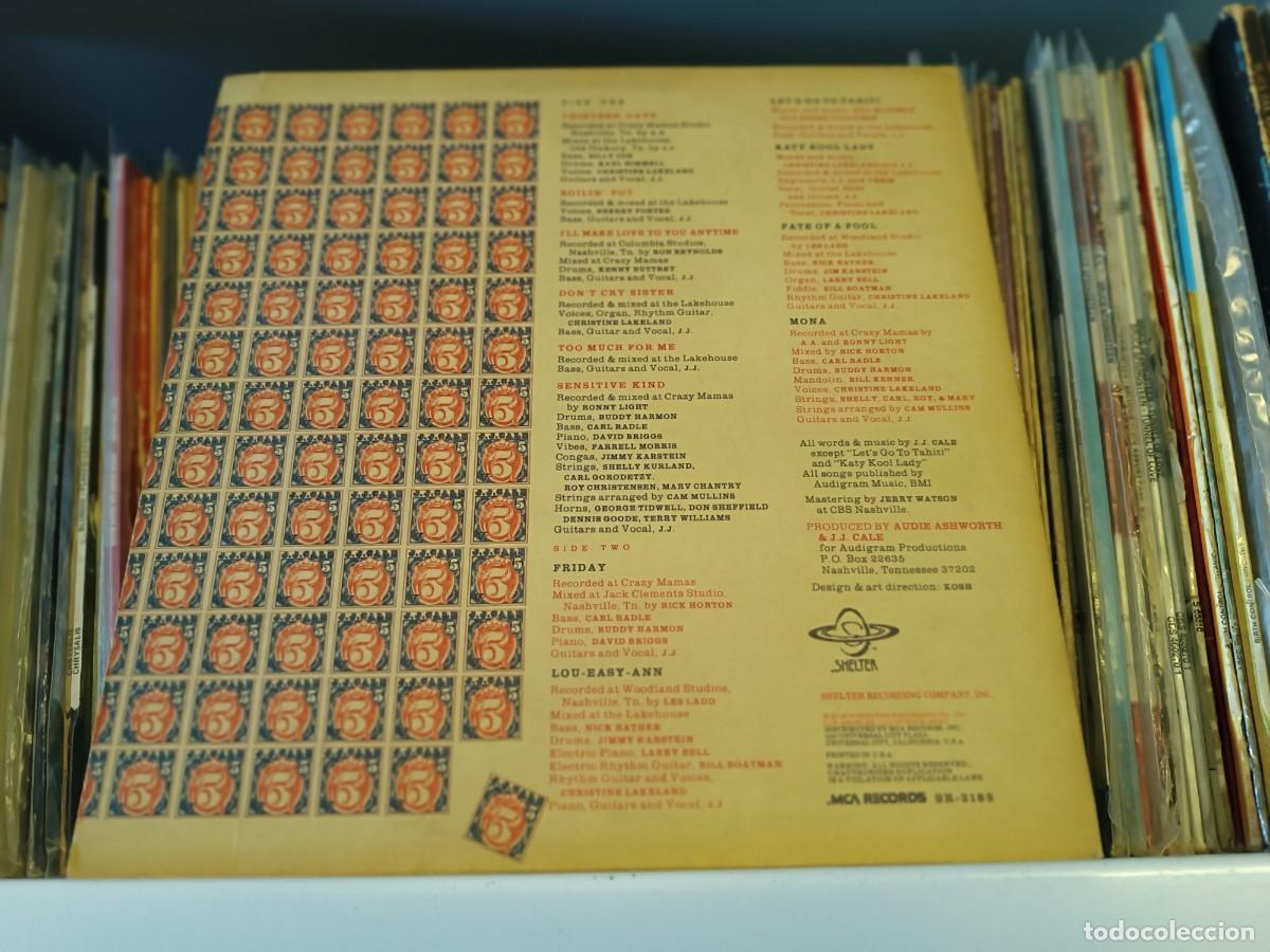 Discos de vinilo: J.J. Cale &lrm;&ndash; 5 - lp US 1979 - Foto 2