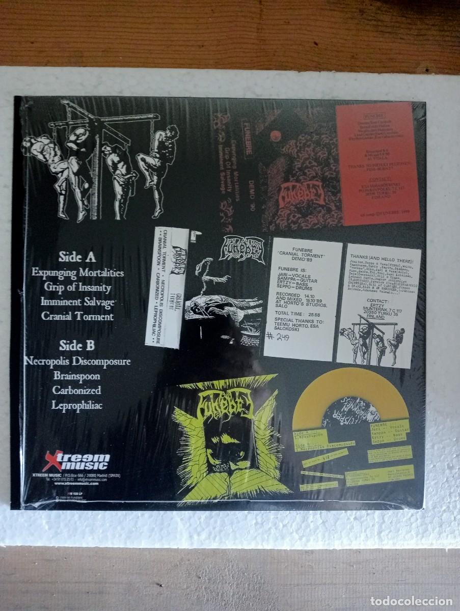 Discos de vinilo: Funebre - Cranial Torment (LP, Comp) 2012 poster - Foto 2