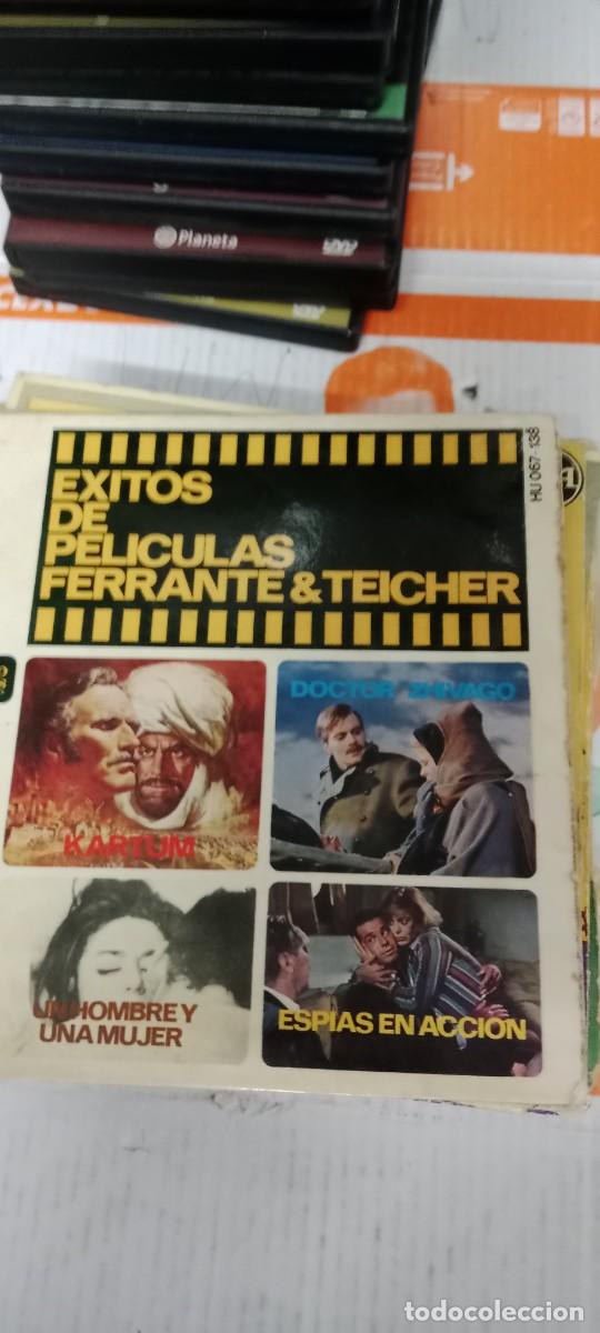Discos de vinilo: E-12 DISCOS 7 PULGADAS EXITOS DE PELICULAS FERRANTE - Foto 1