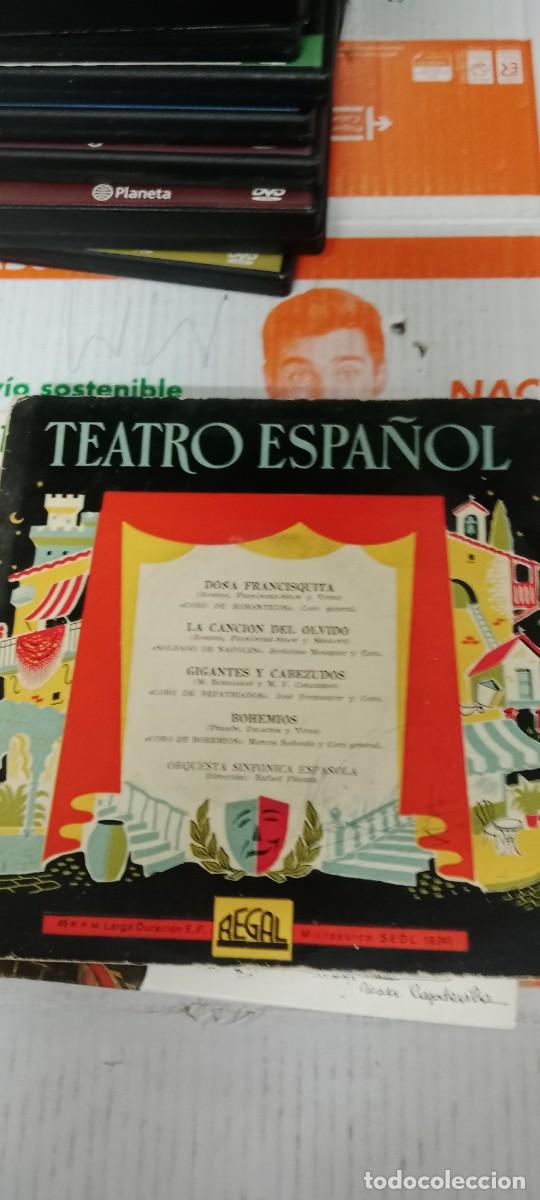 Discos de vinilo: E-12 DISCOS 7 PULGADAS TEATRO ESPA&Ntilde;OL - Foto 1