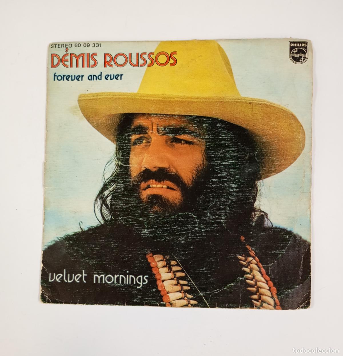 Discos de vinilo: DEMIS ROUSOS. FOREVER AND EVER. SINGLE. TDKDS16B - Foto 2