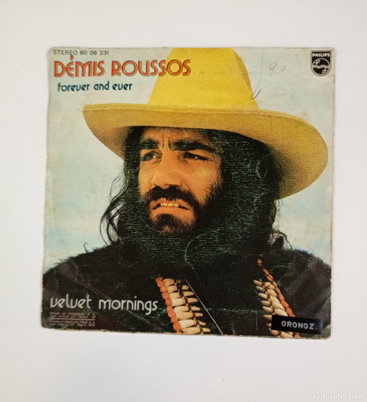 Discos de vinilo: DEMIS ROUSOS. FOREVER AND EVER. SINGLE. TDKDS16B - Foto 1