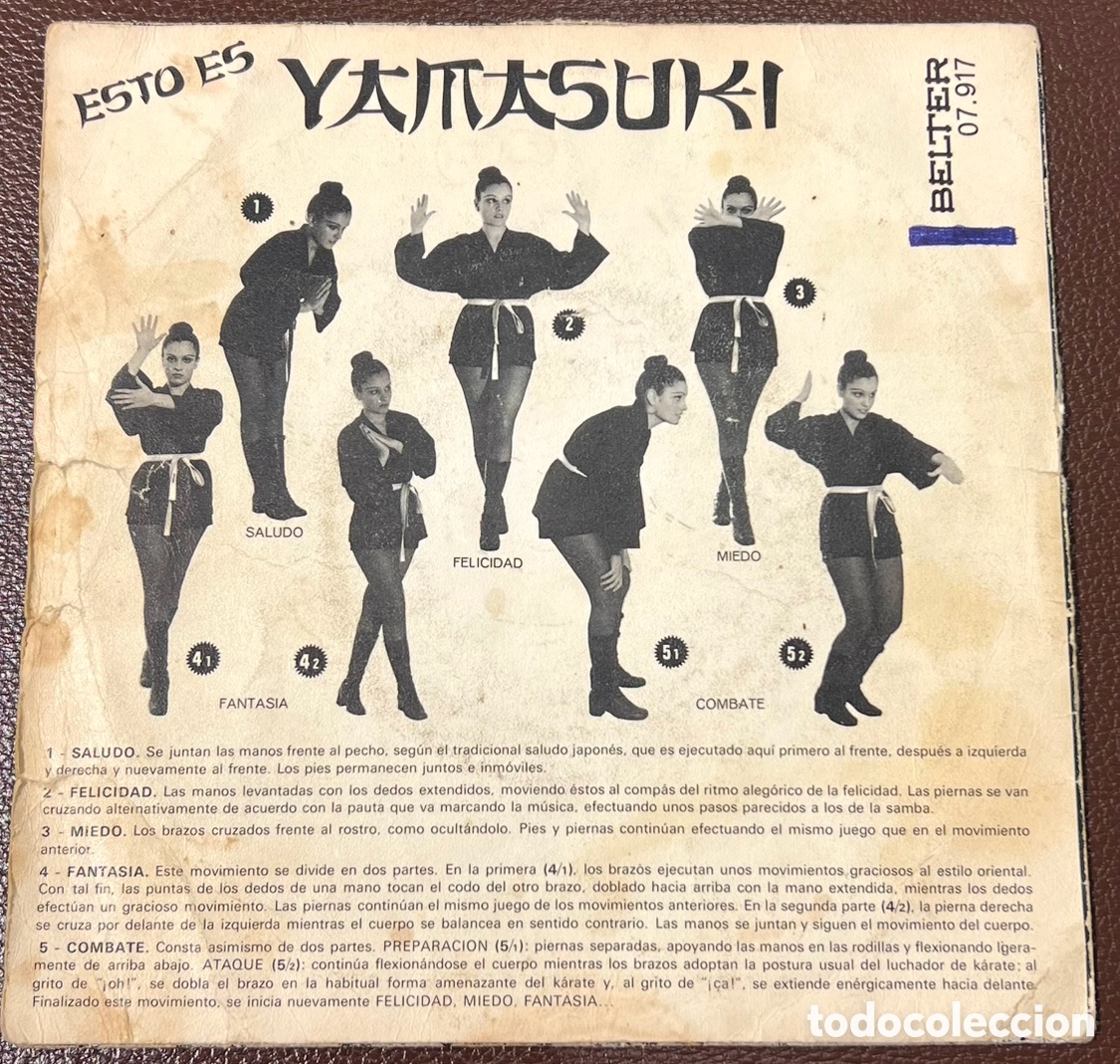 Discos de vinilo: Disco Vinilo Single. Ysmasuki. &ldquo;Aieaoa&rdquo;. 1971. - Foto 2