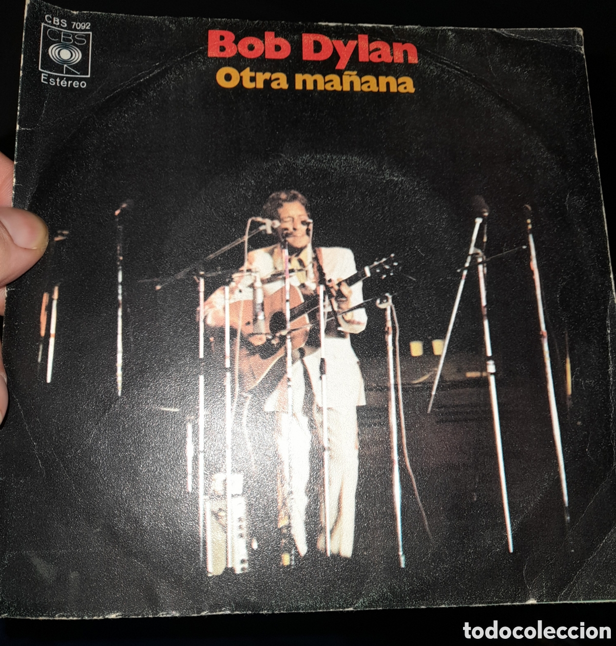 Discos de vinilo: BOB DYLAN - OTRA MA&Ntilde;ANA - SINGLE 7&rdquo;. ESPA&Ntilde;A. CBS - Foto 1