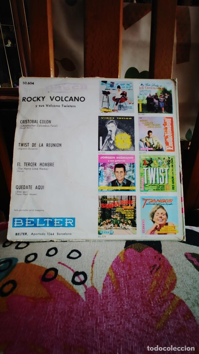 Discos de vinilo: ROCKY VOLCANO-EP CRISTOBAL COLON +3 - Foto 2