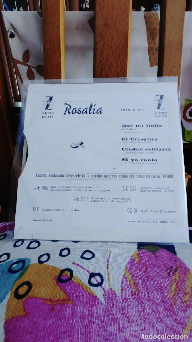 Discos de vinilo: ROSALIA-EP QUE TAL DOLLY +3 - Foto 2