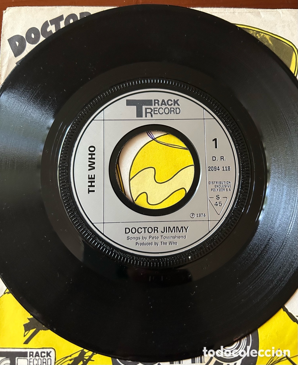 Discos de vinilo: The Who Dr Jimmy single - Foto 3