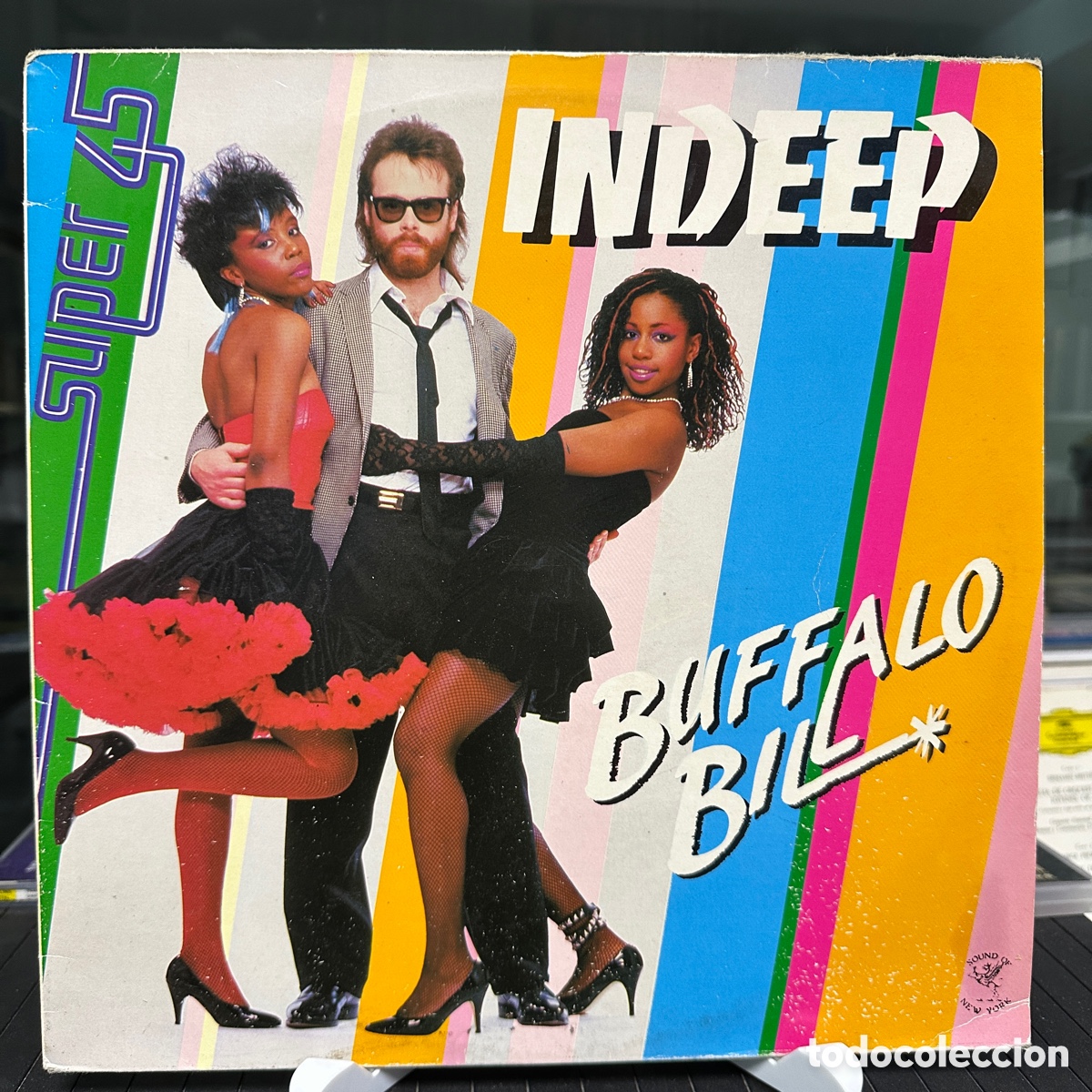 Discos de vinilo: Indeep - Buffalo Bill (12&rdquo;) - Foto 1