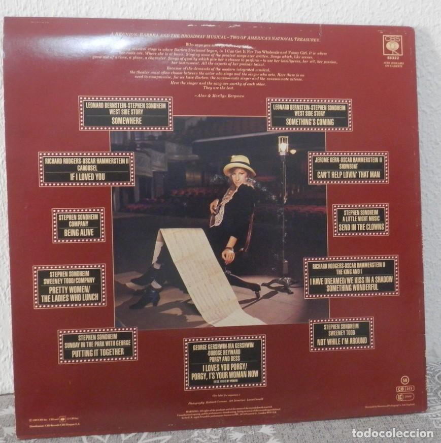 Discos de vinilo: DISCO LP DE VINILLO DE BARBARA STREISAND - Foto 2