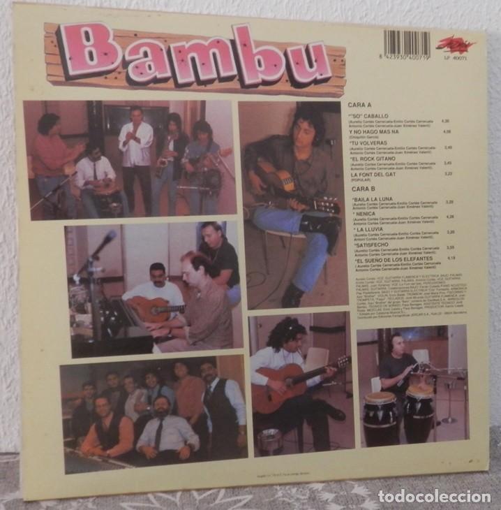 Discos de vinilo: DISCO LP DE VINILLO DEL GRUPO BAMBU - Foto 2