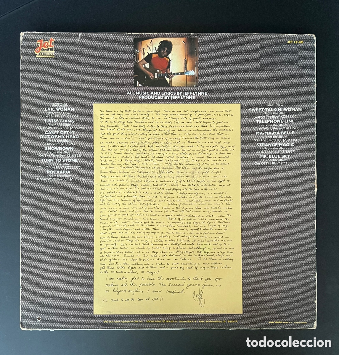 Discos de vinilo: Elo,s Greatest Hits Disco vinilo - Foto 2
