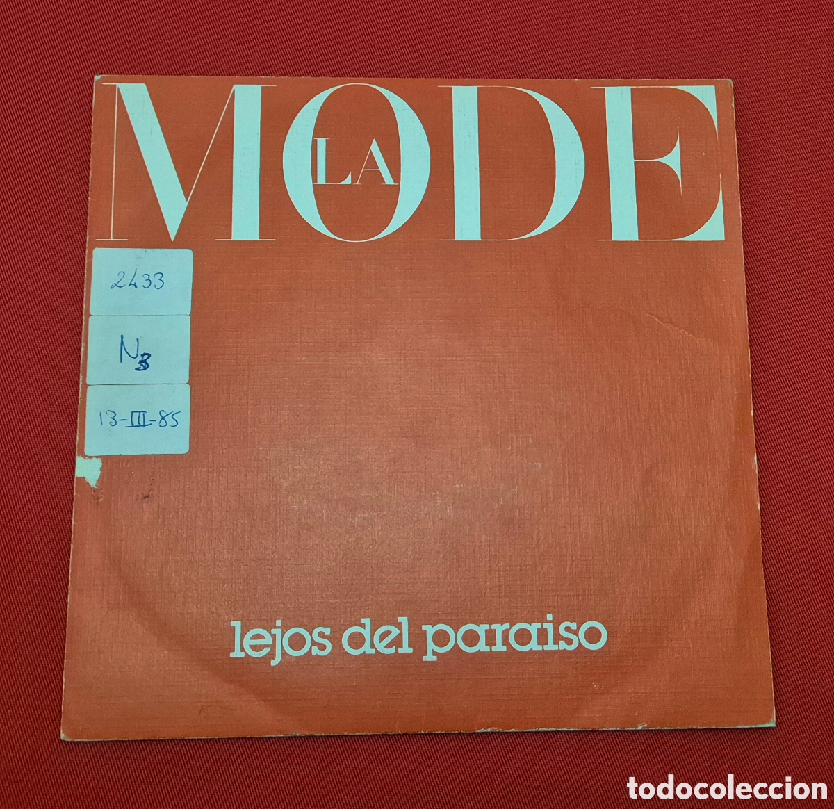 Discos de vinilo: 2 Singles Vinilo LA MODE - Movida Madrile&ntilde;a 1985 - Foto 3