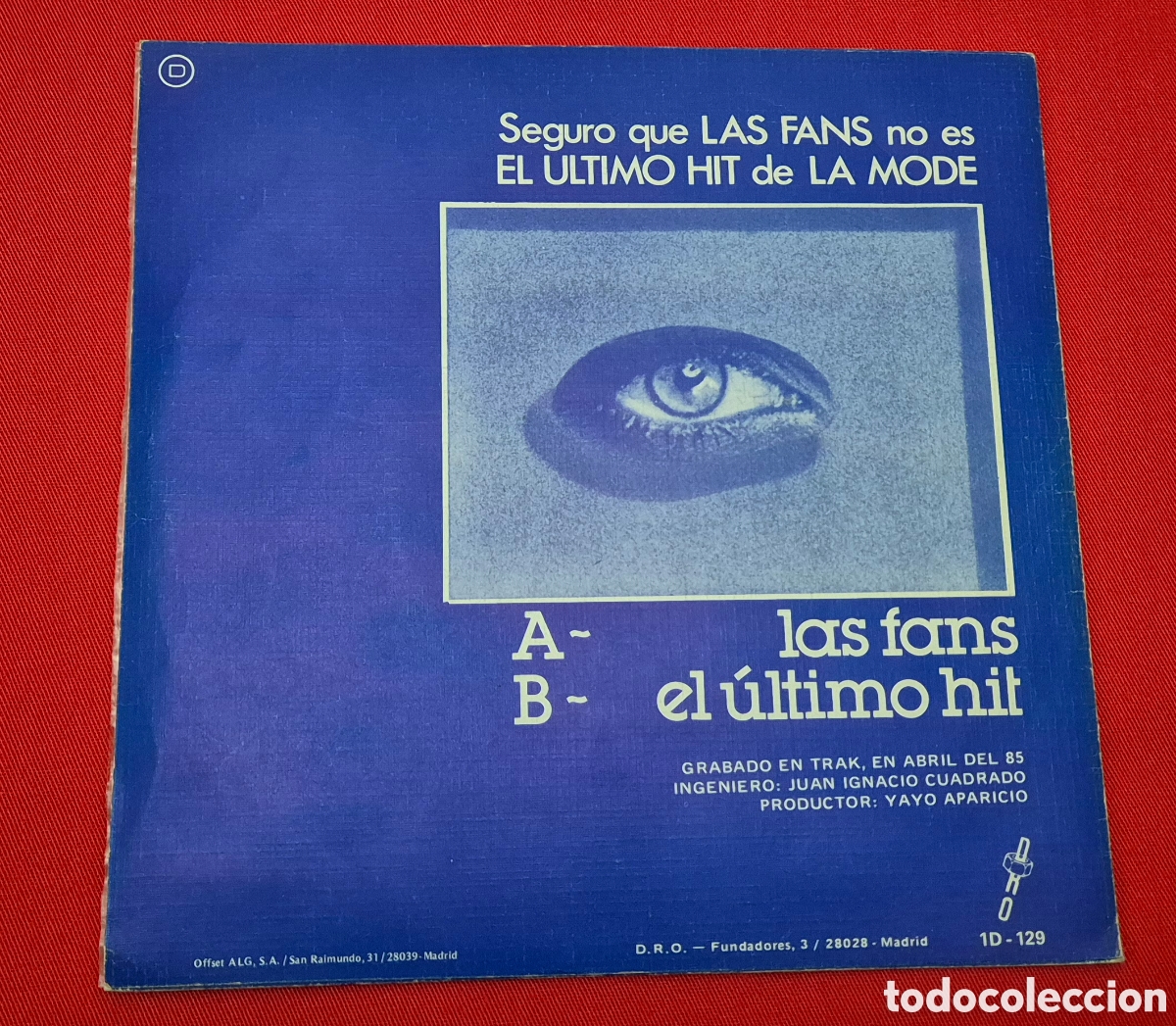 Discos de vinilo: 2 Singles Vinilo LA MODE - Movida Madrile&ntilde;a 1985 - Foto 6