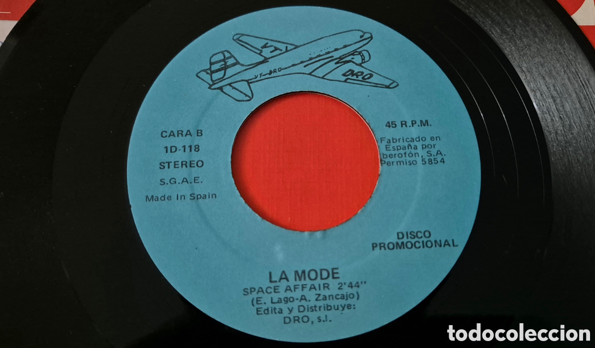 Discos de vinilo: 2 Singles Vinilo LA MODE - Movida Madrile&ntilde;a 1985 - Foto 8
