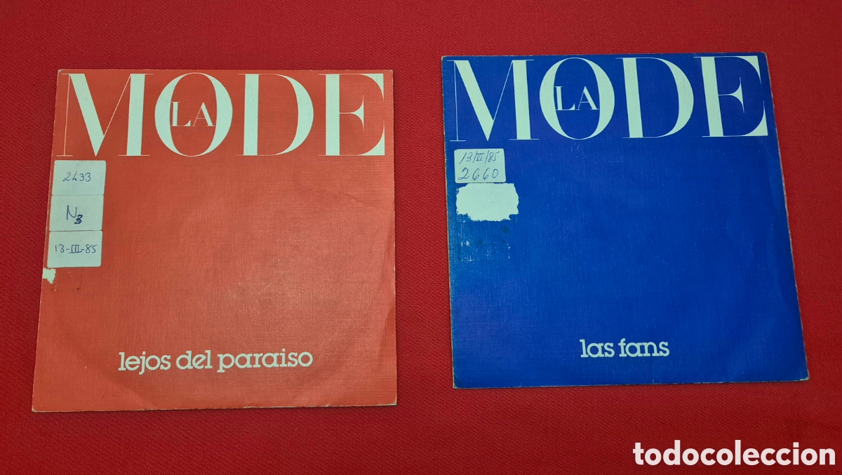 Discos de vinilo: 2 Singles Vinilo LA MODE - Movida Madrile&ntilde;a 1985 - Foto 1