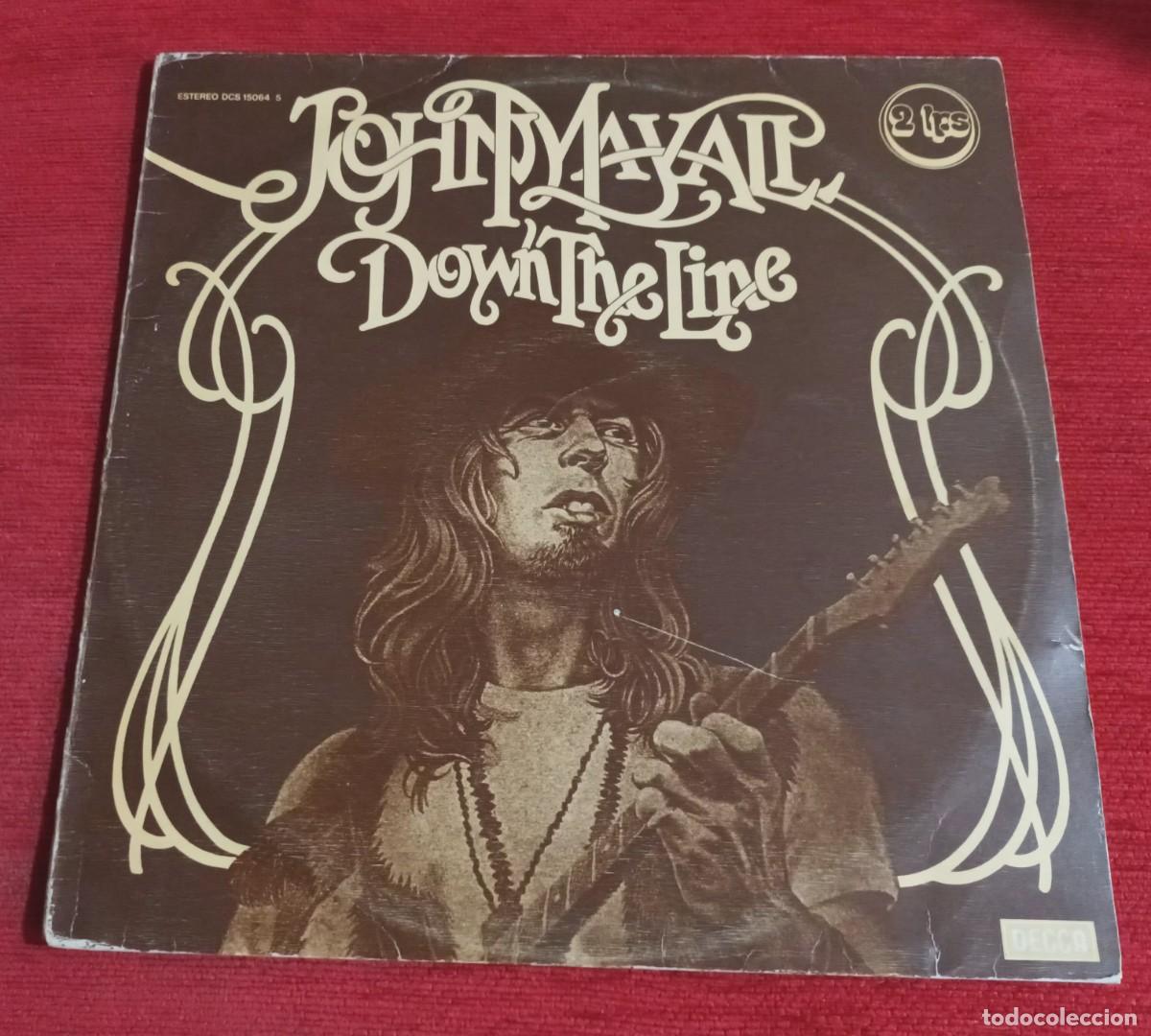 Discos de vinilo: JOHN MAYALL - DOWN THE LINE - 2 LPS - Foto 1