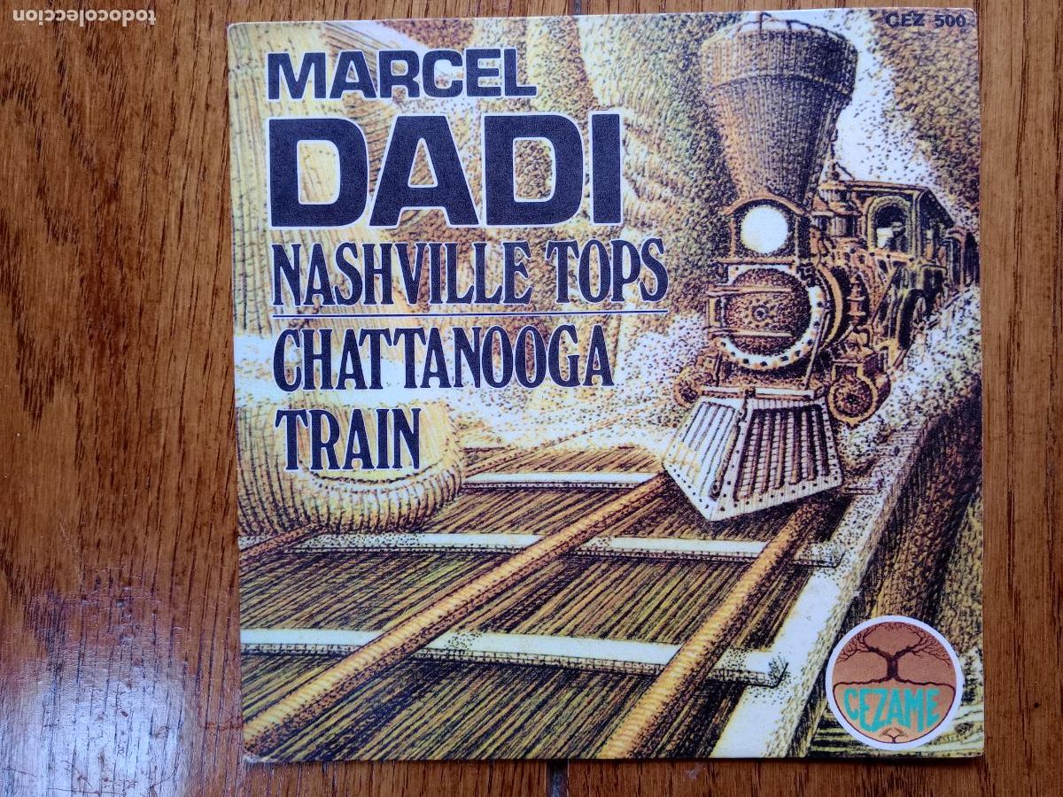 Discos de vinilo: Marcel Dadi - Nashville tops + Chattanooga train - Foto 1