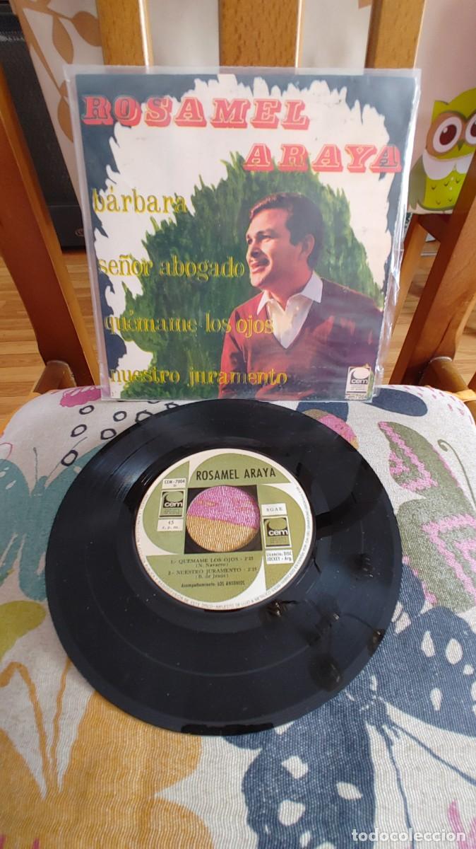 Discos de vinilo: ROSAMEL ARAYA-EP BARBARA +3 - Foto 1