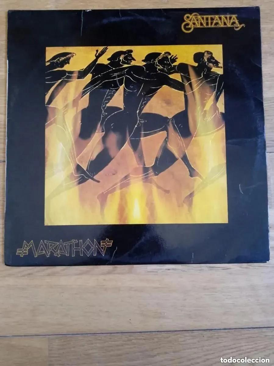 Discos de vinilo: SANTANA - MARATHON (LP) 1979 - Foto 1