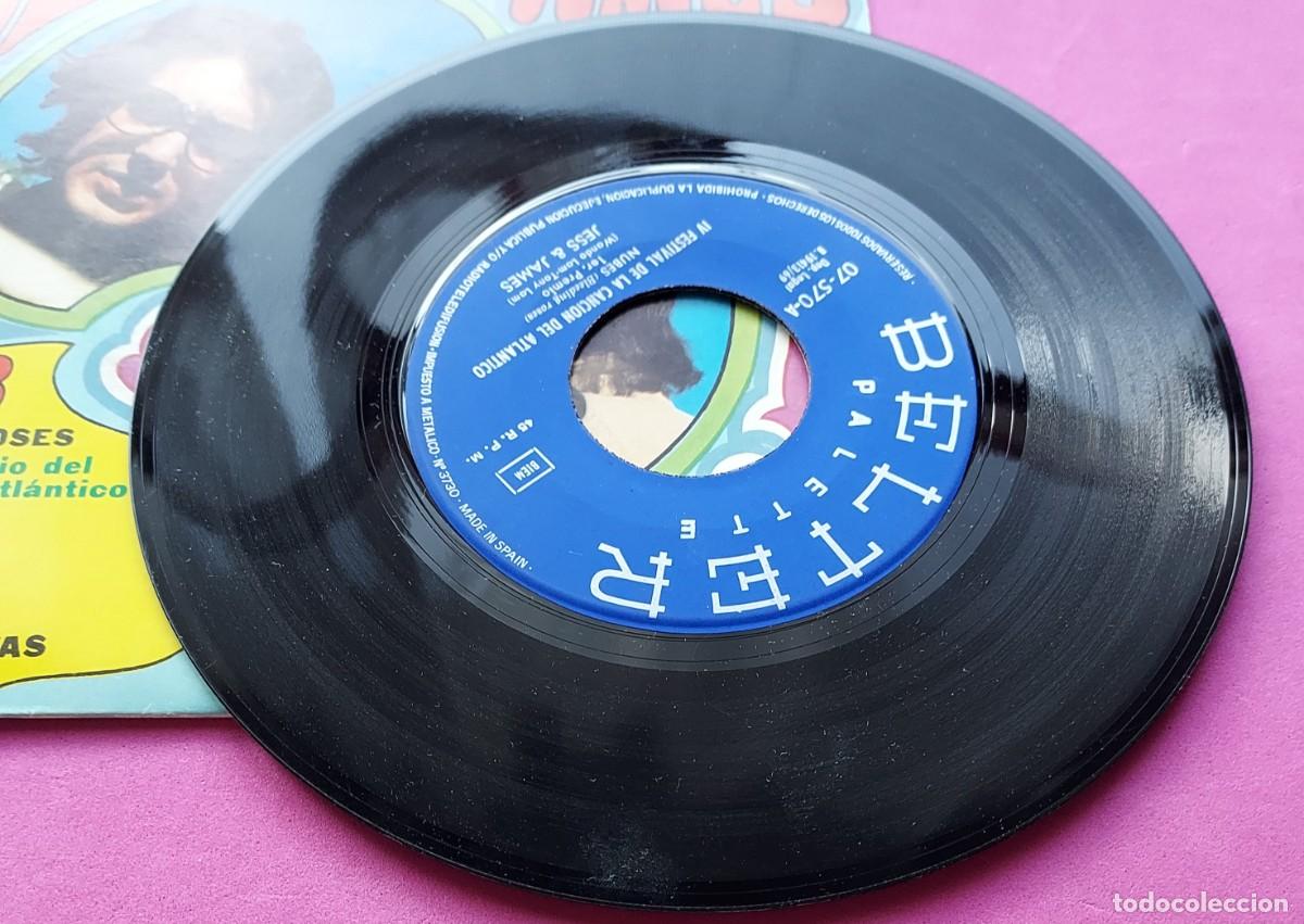 Discos de vinilo: Jess & James &ndash; NUBES - SINGLE 1969 - Foto 7