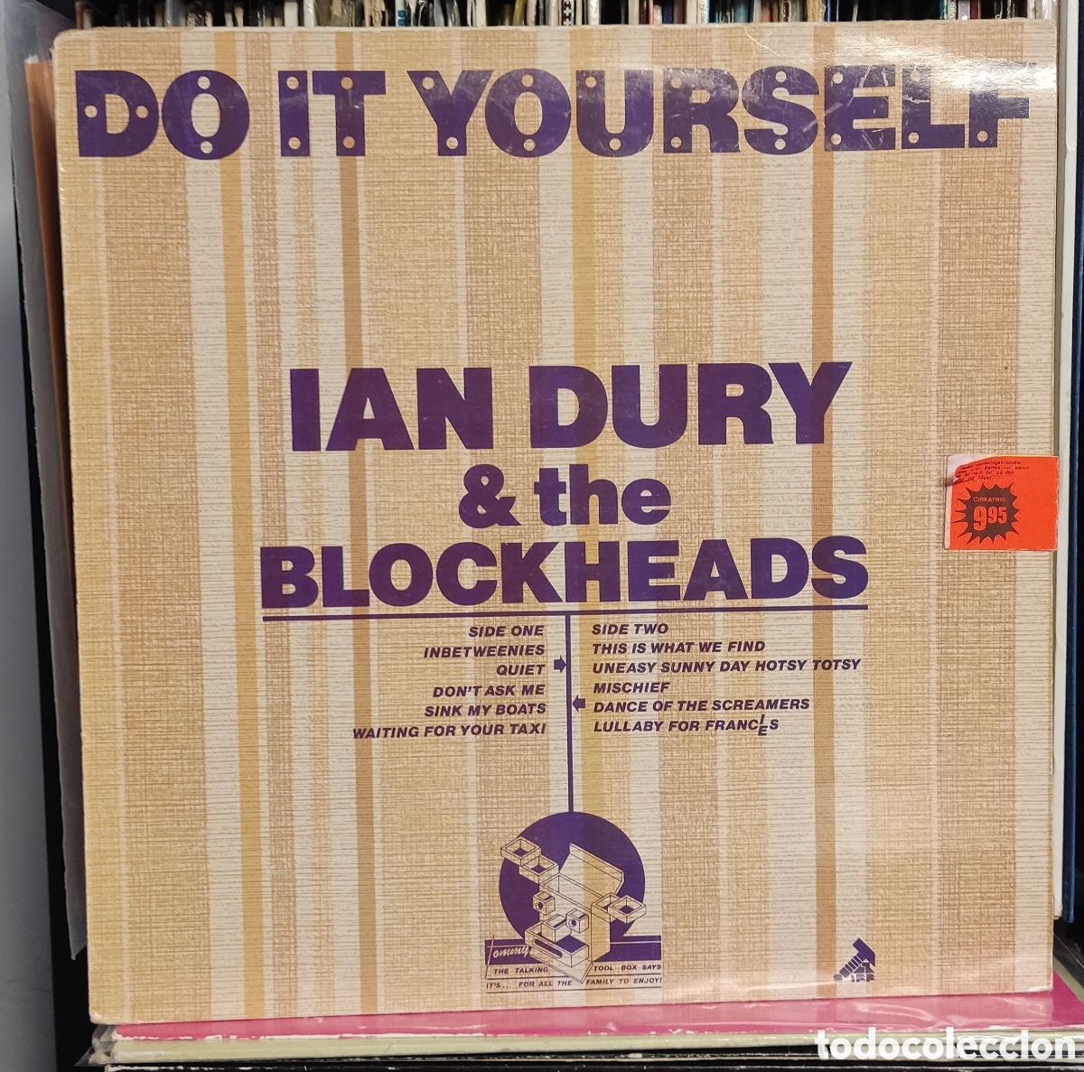 Discos de vinilo: IAN DURY & THE BLOCKHEADS - DO IT YPURSELF - Foto 1