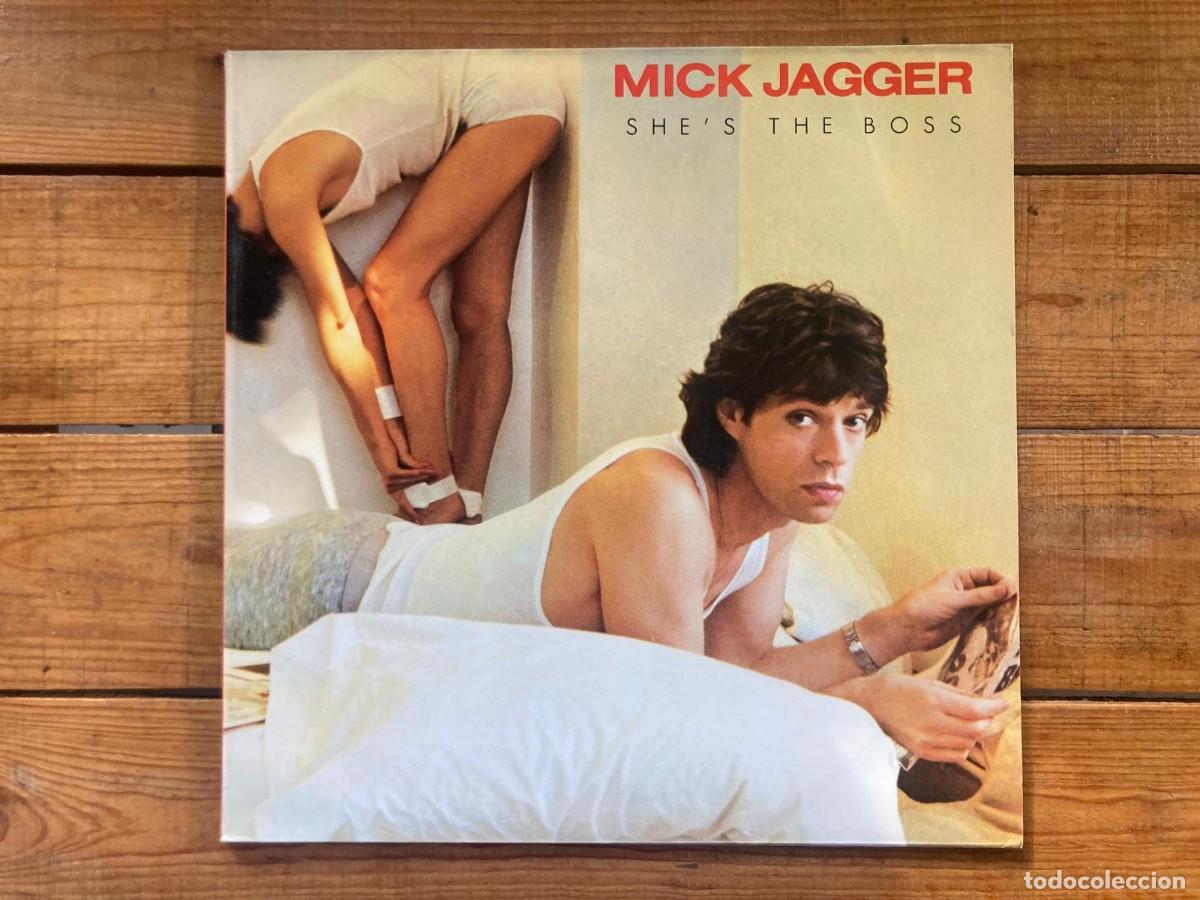 Discos de vinilo: MICK JAGGER - SHE&acute;S IS THE BOSS - 1985 - Foto 1