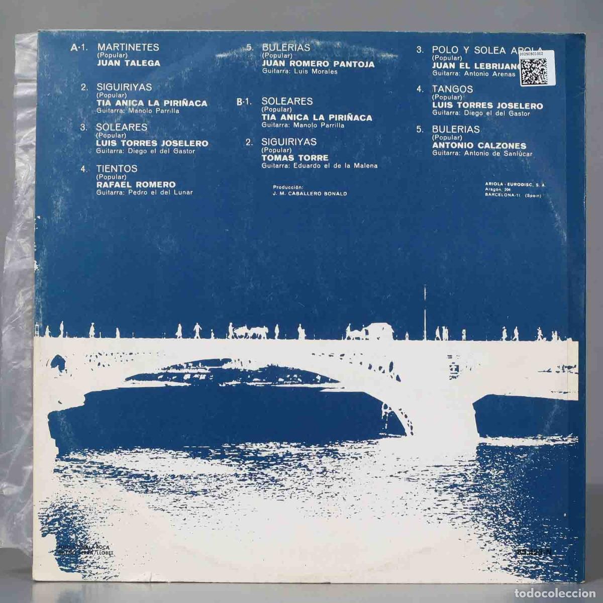 Discos de vinilo: LP. Various &ndash; Cantes De Triana Y Jerez (1) - Foto 2