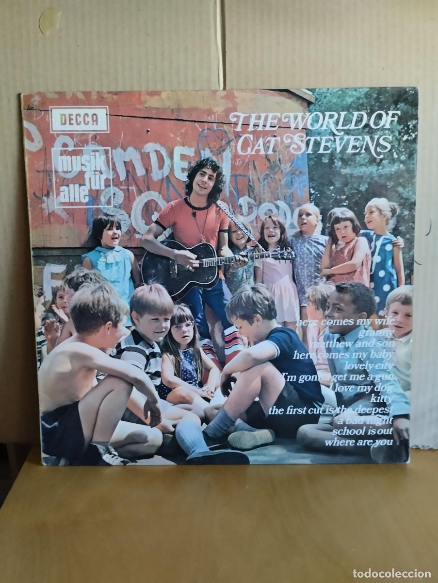 Discos de vinilo: CAT STEVENS ------ THE WORLD OF - Foto 1
