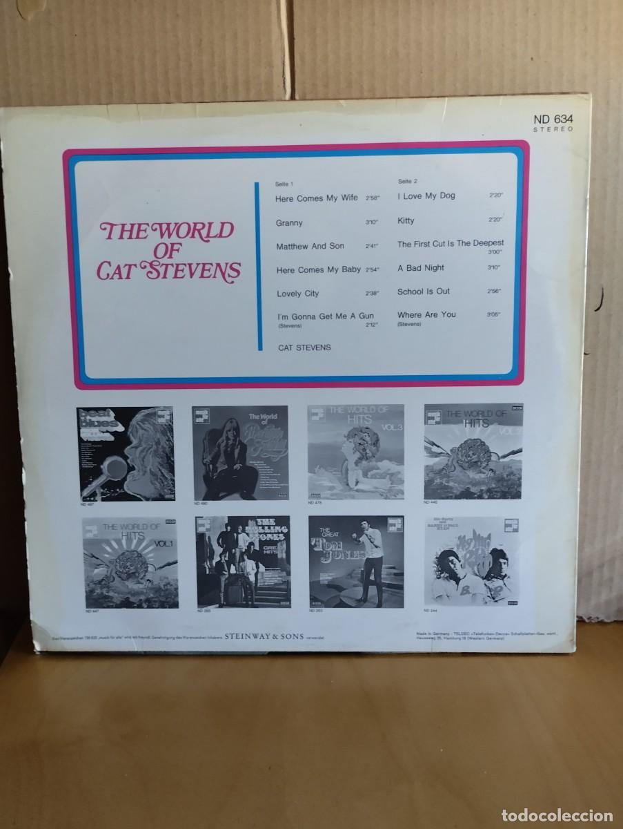 Discos de vinilo: CAT STEVENS ------ THE WORLD OF - Foto 2