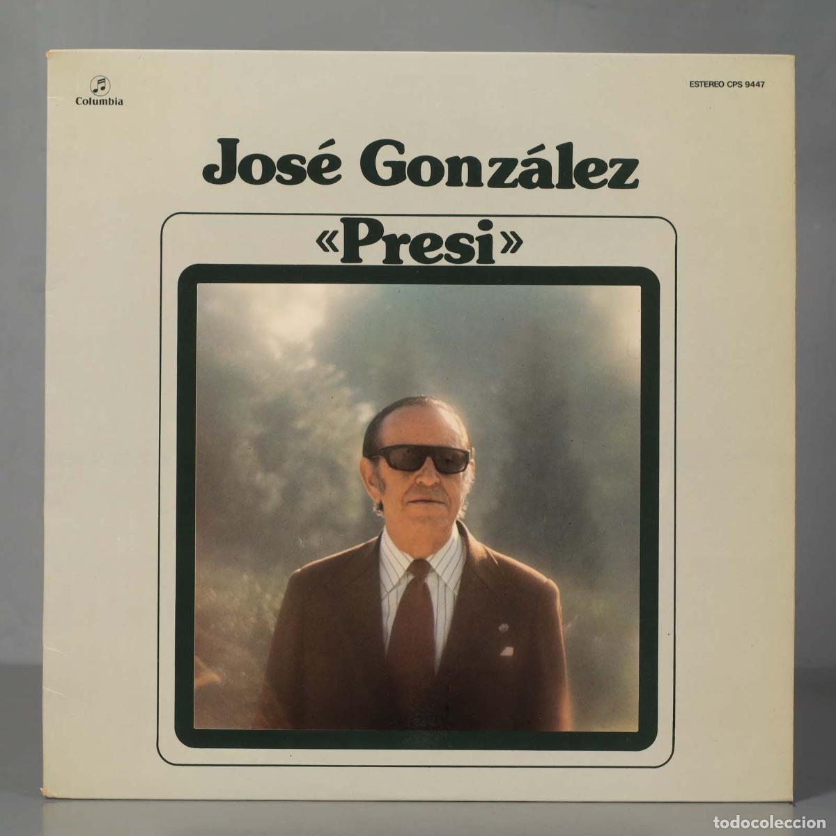 Discos de vinilo: LP. JOSE GONZALEZ PRESI - Foto 1