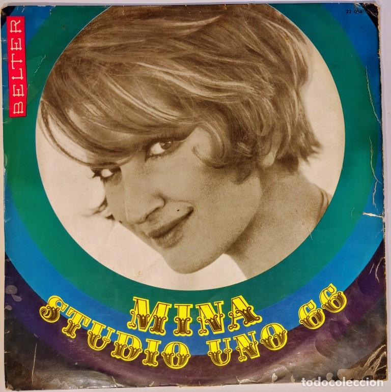 Discos de vinilo: Mina. Studio Uno 66. Belter, Spain 1966 LP (22.054) - Foto 1