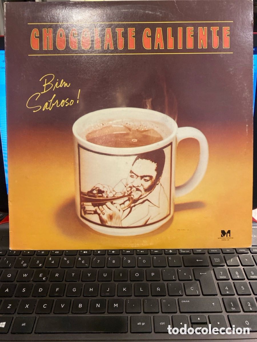 Disques de vinyle: CHOCOLATE CALIENTE - ALFREDO CHOCOLATE ARMENTEROS Y SU ORQUESA - BIEN SABROSO LP RARO