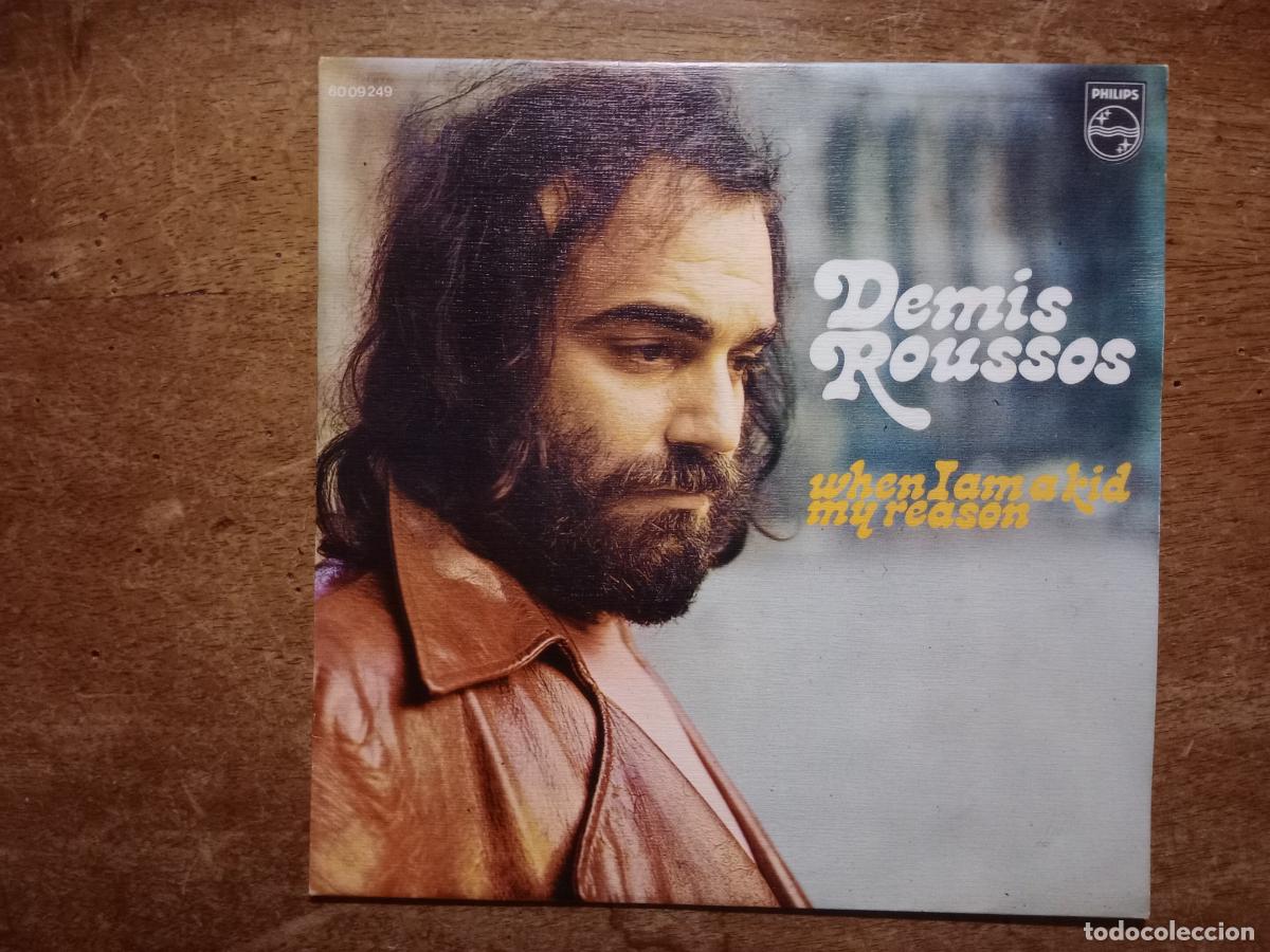 Discos de vinilo: Demis Roussos - when i am a kid + my reason - Foto 1