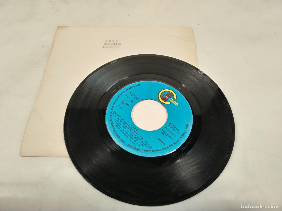 Discos de vinilo: ABBA/CHIQUITITA/SINGLE..- c117 - Foto 3