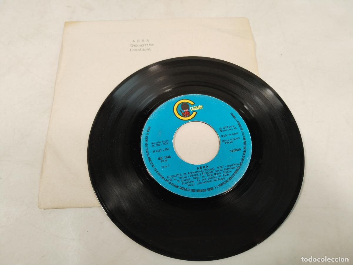 Discos de vinilo: ABBA/CHIQUITITA/SINGLE..- c117 - Foto 1