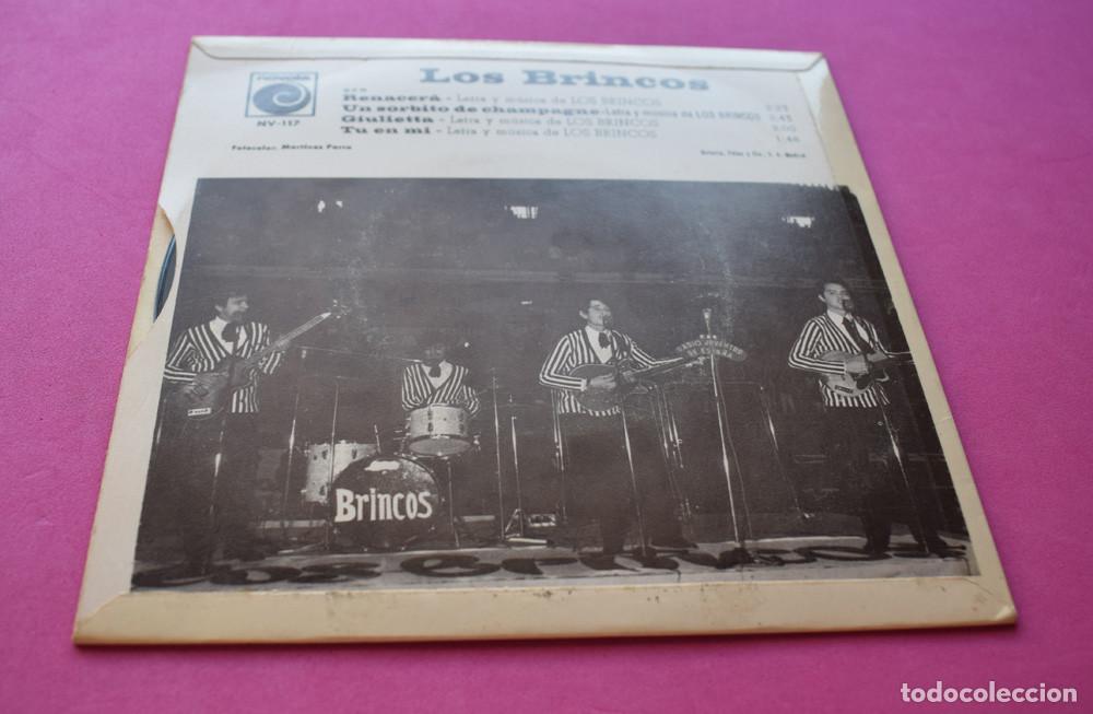 Discos de vinilo: LOS BRINCOS - RENACER&Aacute; - EP DE 1966 - Foto 4