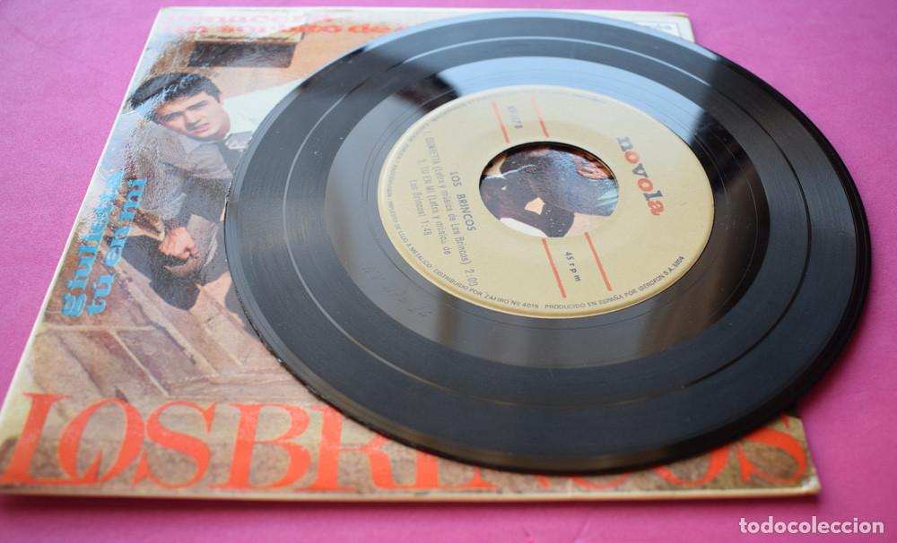 Discos de vinilo: LOS BRINCOS - RENACER&Aacute; - EP DE 1966 - Foto 6