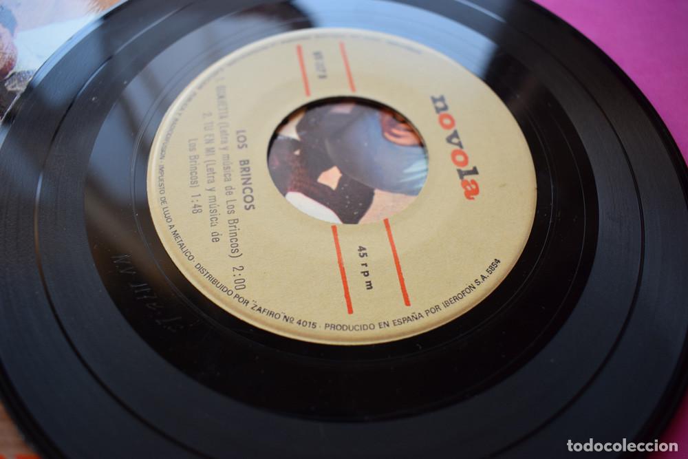 Discos de vinilo: LOS BRINCOS - RENACER&Aacute; - EP DE 1966 - Foto 7