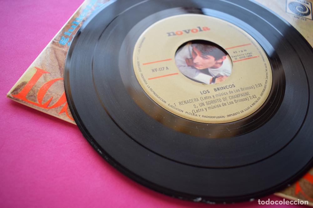 Discos de vinilo: LOS BRINCOS - RENACER&Aacute; - EP DE 1966 - Foto 9