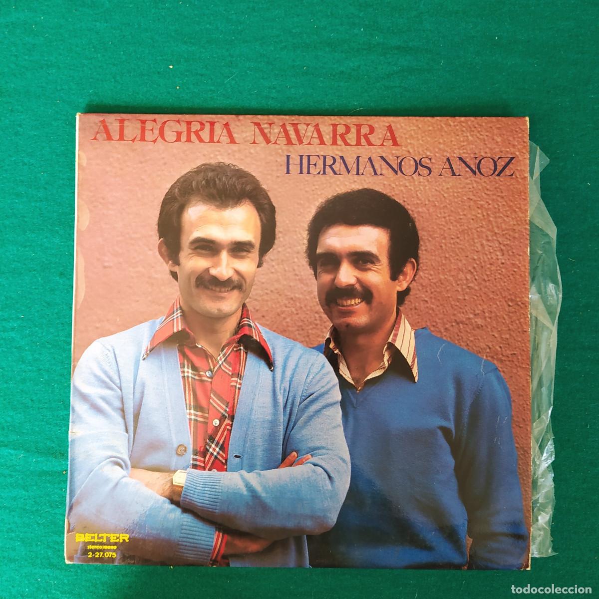 Discos de vinilo: Hermanos Anoz &ndash; Alegr&iacute;a Navarra - Foto 1