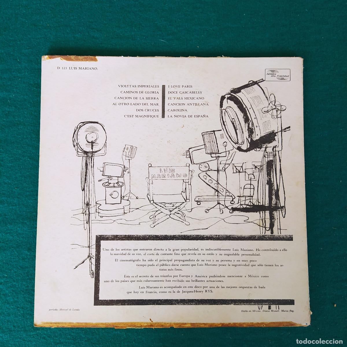 Discos de vinilo: Luis Mariano &ndash; Luis Mariano - Foto 2