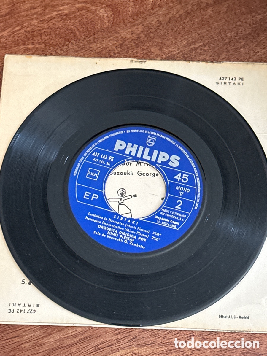 Discos de vinilo: EP Sirtaki 1965 Philips - Foto 2