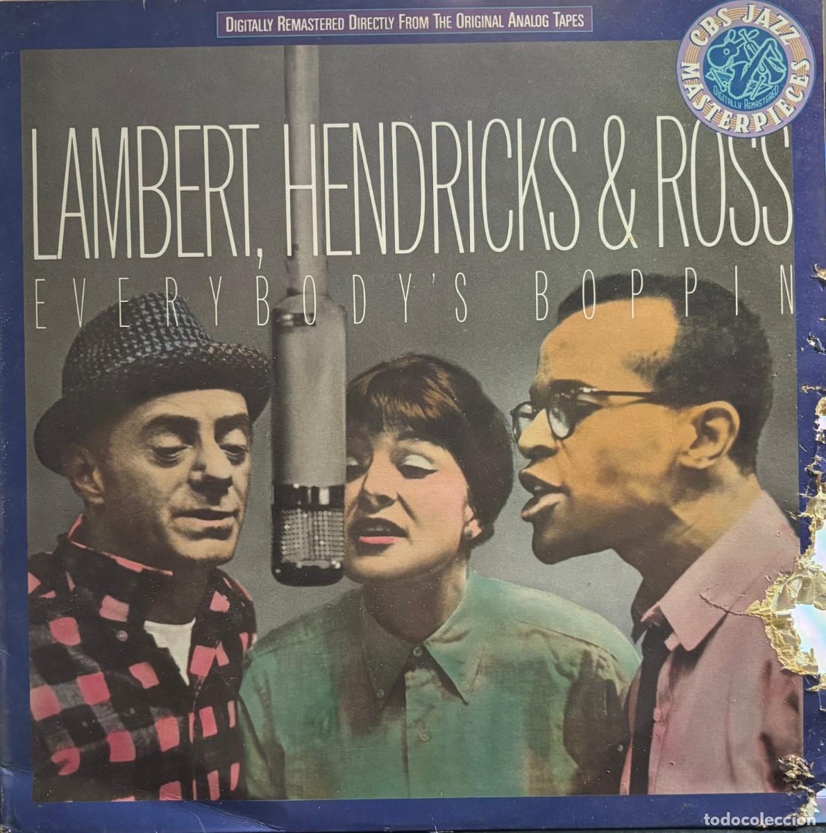 Discos de vinilo: LP LAMBERT HENDRICKS AND ROSS. LP-GEXT-470 - Foto 1