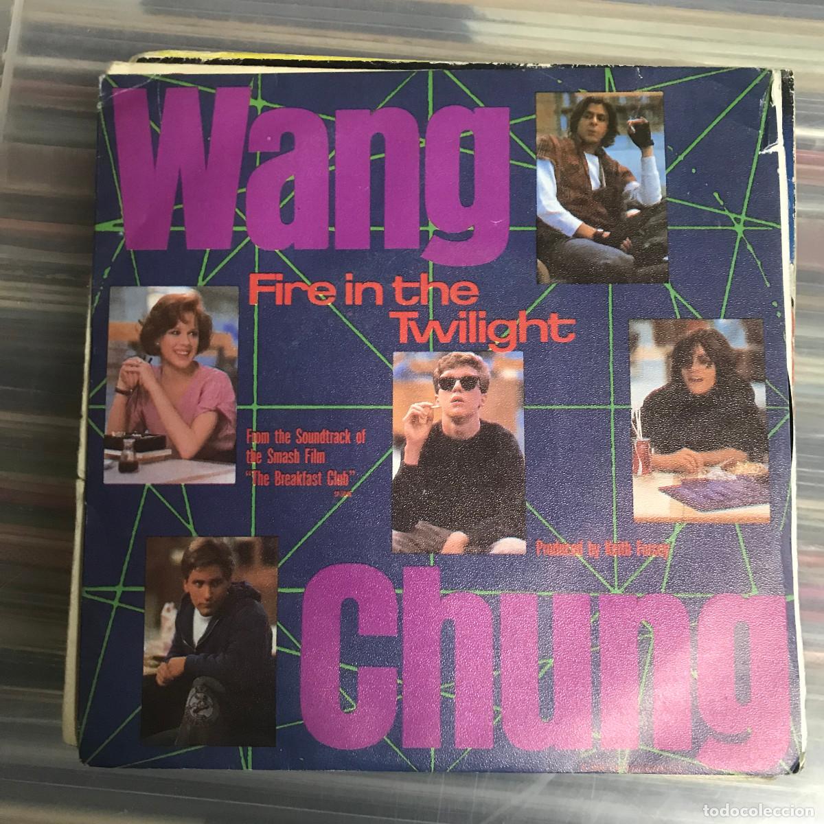 Discos de vinilo: WANG CHUNG - FIRE IN THE TWILIGHT - 7&rdquo; SINGLE A&M 1985 - Foto 1
