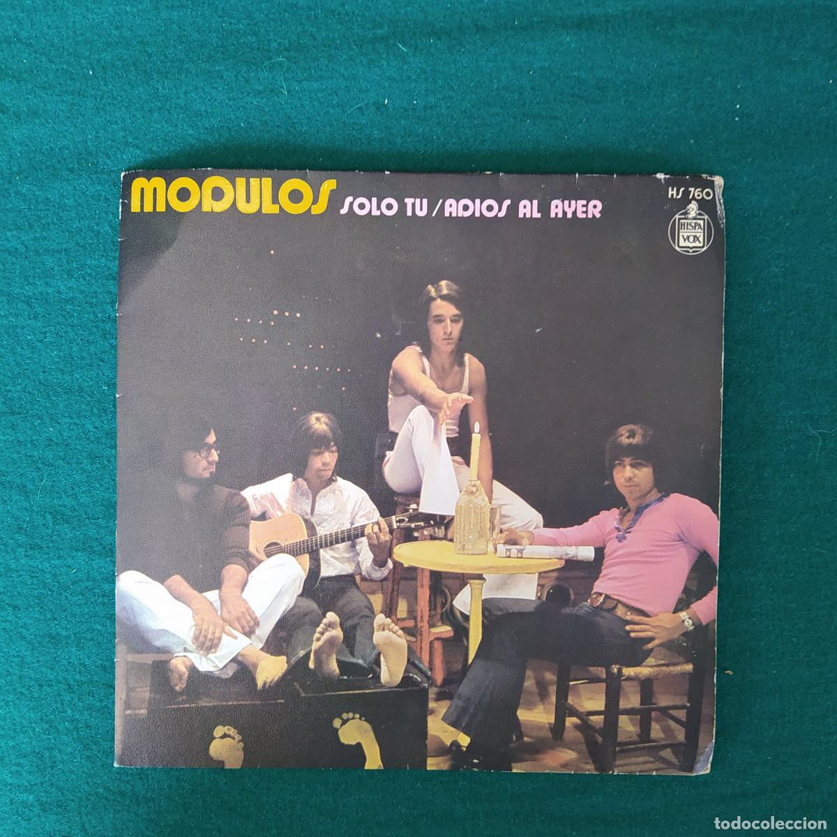 Discos de vinilo: Modulos &ndash; Solo Tu / Adios Al Ayer - Foto 1