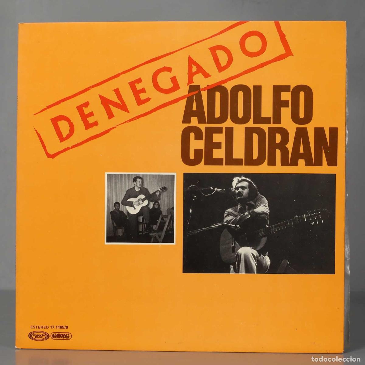 Discos de vinilo: LP. Adolfo Celdran &ndash; Denegado - Foto 1